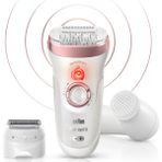 Braun Silk-Epil 9 9-880 Sensosmart 7 İn 1 Epilatör Beyaz Kablosuz Islak Ve Kuru Kullanım