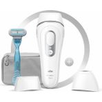 Braun Silk Expert Pro 3 PL3121 300.000 Atımlı Beyaz Renkli IPL Cihazı ile Cilt Rengi Analizi ve Hassas Mod