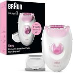 Braun Silk-Épil 3 3-031 Epilatör Yıkanabilir Başlık ve Kablosuz Kullanım Özellikleriyle Altın Renk