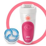 Braun Silk-épil 5 5511 SensoSmart Beyaz 2'si 1 Arada Epilatör