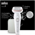 Braun Silk-Épil 9 9-000 Kablosuz Epilatör – Islak ve Kuru Kullanıma Uygun, Hassas ve Etkili Tüy Alma