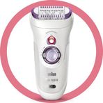 Braun Silk-épil 9 9700 SensoSmart, Kablosuz, Islak&Kuru, 3 Ek Parçalı Epilatör
