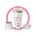 Braun Silk-épil 9 9730 Sensosmart Kablosuz Islak&Kuru 2 Ek Parçalı pembe