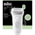 Braun Silk·épil 7 Kadın Epilatörü, Kolay Epilasyon Için Geniş Başlık, Islak ve Kuru, Uzun Ömürlü Pürüzsüz Cilt, Bayan Tıraş Makinesi, Su Geçirmez - 7-011, Gümüş