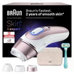 Braun Smart Ipl Epilasyon Cihazı Skin İ·expert 7, Pl7311, Beyaz/Pembe Altın - Evde Alternatif Lazer Epilasyon, Kalıcı Epilasyon, Kutu, Venus Tıraş Makinesi Ve 3 Aparat Dahil