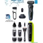 Braun Su Geçirmez Yıkanabilir Duşta Kullanılabilir Erkek Bakım Tıraş Ve Saç Şekillendirici + Losyon+Taşıma Çantası
