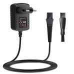 Braun Tıraş Makinesi Şarj Kablosu, 12V 400mA Şarj Cihazı Braun Serisi 7 9 3 5 1 Elektrikli Tıraş Makinesi Güç Kaynağı 3040s 720 790cc 790cc 790cc 790cc 9095 cc 3350cc 4390cc 340s 370