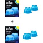 Braun Tıraş Makinesi Temizleme Sıvısı 2 x Kutu