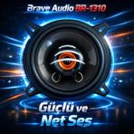 Brave BR-1310 550W 13CM Koaksiyel Oto Hoparlör Çok Renkli 1 Adet Güçlü Ses Performansı