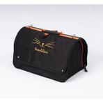 Brave Paws Flybag Fileli Kedi Taşıma Çantası 43 x 26 x 27 cm-Siyah