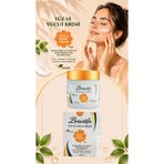 Bravelife Yoğun Nemlendirici Yenileyici Kolajen Kantoran Yağı Panthenol Hyaluronic Acid Vegan Yüz Ve Vücut Bakım Kremi 100 ML