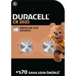 Braventa Collection 2025 Lityum Düğme Piller (2’li Paket) 3V, Bebek Güvenlik Teknolojisi, Anahtarlık, Akıllı Bileklikler