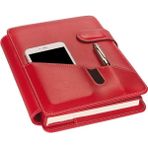 Braventa Collection 2k 5286 Ajanda Tarihsiz Kareli 17X24 Ajanda Defter 160 Yaprak Ivory Kağıt Suni Deri Telefon Kılıflı - Standart