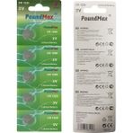 Braventa Collection 5 Adet CR1220 DL1220 1220 LIR1220 3V Poundmax Lityum Pil Lityum Düğme Pil, Küçük Elektronik Cihazlar