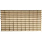 Braventa Collection Ahşap 1/64 Hobi Araba Rafı Yatay 100 Araçlık (Akçaağaç, Mdf) - Standart