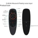 Braventa Collection Android Tv Box Kumandası 2.4g Kablosuz Air Mouse 6 Eksenli Jiroskop Akıllı Pc Android Dizüstü Projek
