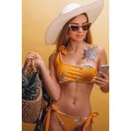 Braventa Collection Artikel Mavi Güller Geçici Dövme,geçici Tattoo,vücut Dövme,kol Bilek Dövme,boyun Dövme,sırt Dövme - Çok Renkli
