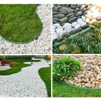 Braventa Collection Asenya Çim Ayırıcı 2 M Yeşil Çim Sınırlayıcı Taş Toprak Ayıracı Çim Taş Toprak Bariyeri
