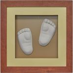 Braventa Collection Baby Memory Prints BMP.081 Ceviz Rengi 3 Boyutlu Çerçeve (Kahverengi)
