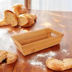 Braventa Collection Bambu Lüx Kare Orta Boy Ekmeklik-Meyvelik 20CM, Bambu Ekmeklik Kare Orta Boy 20CM - Standart