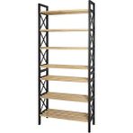 Braventa Collection Bituclass 8 Katlı Çok Amaçlı Raf Ayakkabılık – 47X18X127 Cm, Mdf ve Plastik Malzeme, Kolay Kurulum Q