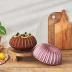 Braventa Collection Cake Pro Dilimli Pembe Döküm Kek Kalıbı - Standart
