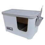 Braventa Collection Casetta Camelia Kapalı Kedi Tuvaleti 75,7X45X45CM