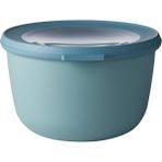 Braventa Collection - Cirqula Çok Amaçlı Kase Yuvarlak Nordic Green – 1000 ml – Stok , Buzdolabı , Derin Dondurucu, Mikr - Standart