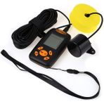 Braventa Collection Dijital Balık Bulucu Ultrasonik Sonar GPS100MT Siyah