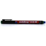 Braventa Collection Edding 149 M Silgili Permanent Kalem - Asetat Kalemi - Yeşil - 10 Kalem - Yuvarlak Uç 1 mm - Standart