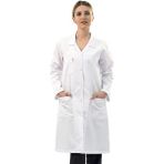 Braventa Collection Endüstri Giyim Kadın Önlük, Beyaz -94E710- Eczacı, Doktor, Hemşire, Hastane Beyaz 46