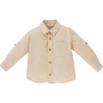 Braventa Collection Erkek Bebek Poplin Uzun Kollu Gömlek - 1 Adet Ürün