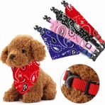 Braventa Collection Evcil Hayvan Köpek Boyun Tasması Yakalık Önlük Fular No 410 Kırmızı (Küçük 310) - Standart
