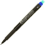 Braventa Collection Faber-Castell Permanent Asetat Kalem, S Uç, Mavi, Kalıcı ve Solmayan Yazım, Asetat Silgili - Standart