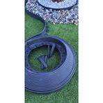 Braventa Collection Garden Moda Çim Ayırıcı 20 Metre Siyah Çim Sınırlayıcı Taş Toprak Ayıracı Çim Ayracı Çim Ayırıcı Bar
