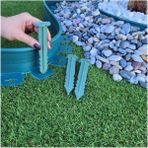 Braventa Collection Garden Moda Çim Ayırıcı 25 M Yeşil Çim Sınırlayıcı Taş Toprak Ayıracı Çim Ayracı Çim Ayırıcı Bariyer