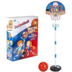 Braventa Collection Giffy/ayaklı Büyük Boy Basketbol Potası 120CM Portatif Basketbol Pota Ayarlanabilir Boy