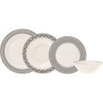 Braventa Collection Globe 24 Parça 6 Kişilik Porselen Yemek Takımı