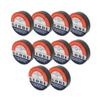 Braventa Collection Globe Izole Bant Siyah 10 Lu Paket 0.13X19MM