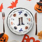 Braventa Collection Halloween Happy Servis Tabağı 26 cm 19950 - Standart - Çok Renkli