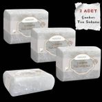 Braventa Collection Hanzade Bitkisel Çankırı Tuz Sabunu 300-350 gr x 3 Adet Zengin Mineralli Doğal Saf Çankırı Kaya Tuzu - Standart