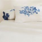 Braventa Collection Home MELANIE%100 Pamuk 2'li Yastık Kılıfı Mavi - Çok Renkli