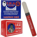 Braventa Collection Iha Cilt Şapı ve Kan Taşı Seti, 70 gr Cilt Şapı, 1 Kalem Kan Taşı, 20'li Kullan-At Kan Taşı
