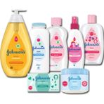 Braventa Collection Johnson's Baby Avantajlı Bebek Bakım Seti 7 Parça - Johnson's Baby Şampuan 750 ml Pompalı