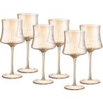 Braventa Collection Jumbo Sandy Amber 6'lı Kadeh Takımı