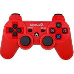 Braventa Collection Kontorland P3G - Ps3/pc Uyumlu Titreşimli Kablosuz Oyun Kolu Gamepad (Kırmızı)