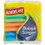 Braventa Collection Koroplast Oluklu Bulaşik Süngeri 8'li (1 x 8 Adet)