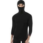Braventa Collection Kota Termal Kar Maskesi, Erkek, Siyah, Kış Sporları Için (Siyah, Standart)