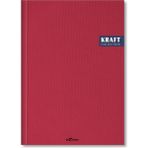 Braventa Collection Lé Color 2017115/1 Kraft Defter Sert Kapaklı, Spiralli, 1.hamur Kağıt, 200 Sayfa, Bordo - Standart