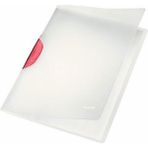 Braventa Collection Leitz A4 Colorclip Magic Sıkıştırmalı Dosya, Kırmızı, 30 A4 Sayfa Kapasiteli, Esnek Plastik, 4174002